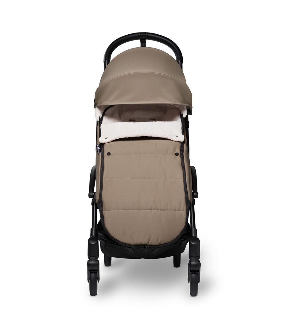 babyzen yoyo taupe footmuff