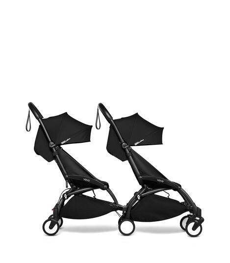 Babyzen YOYO2 Ultra Compact Complete 6+ Stroller & Rolling Bag Bundle -  Black / Olive