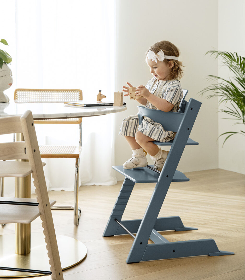 Tripp Trapp® Bundle High Chair US 18 Storm Grey