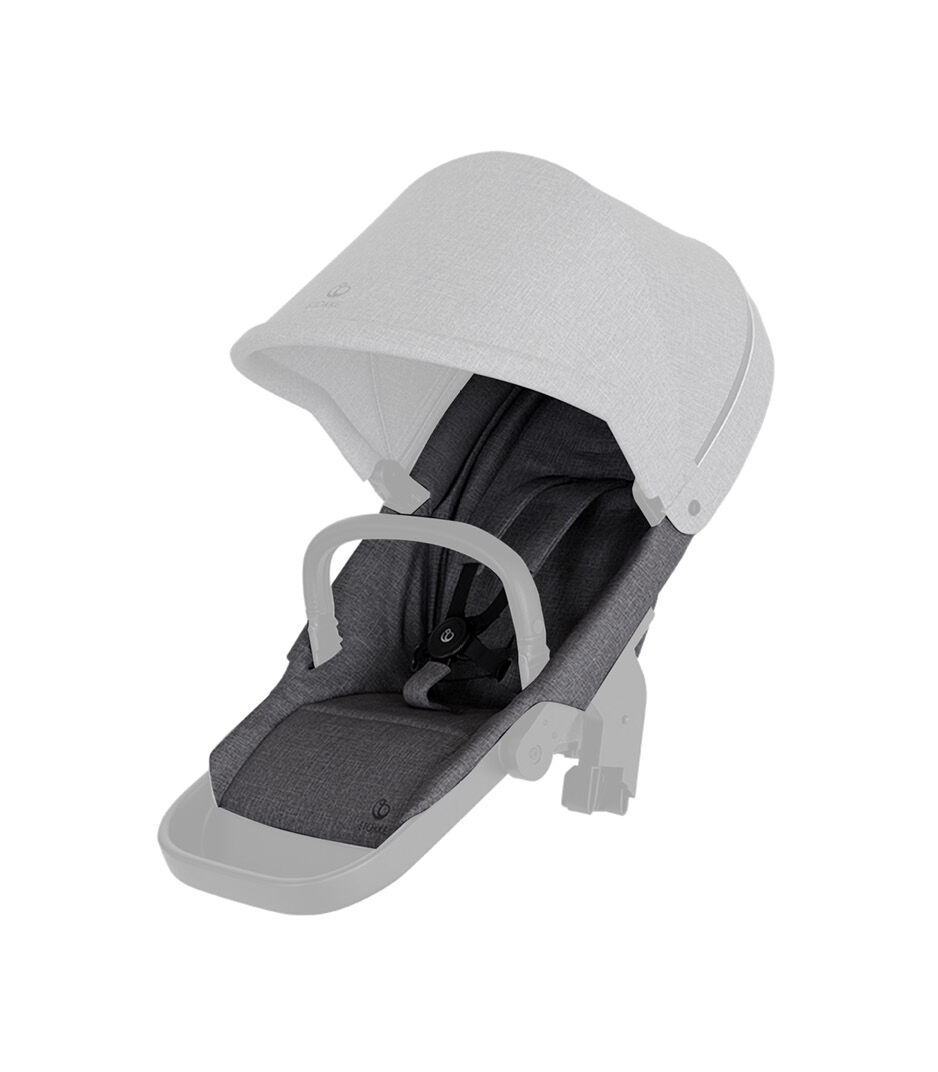 black car seat stroller