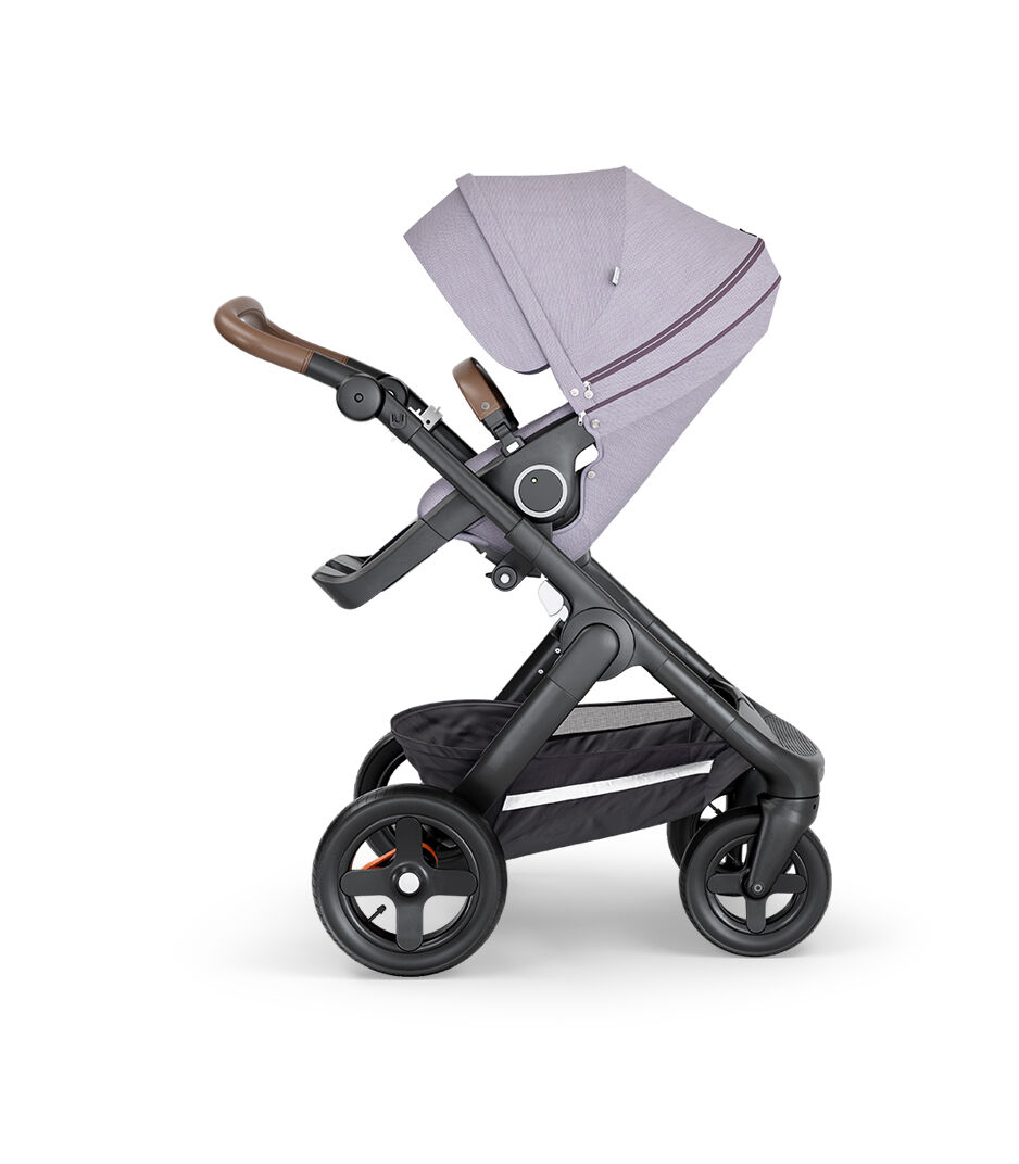 car seat with stroller attached