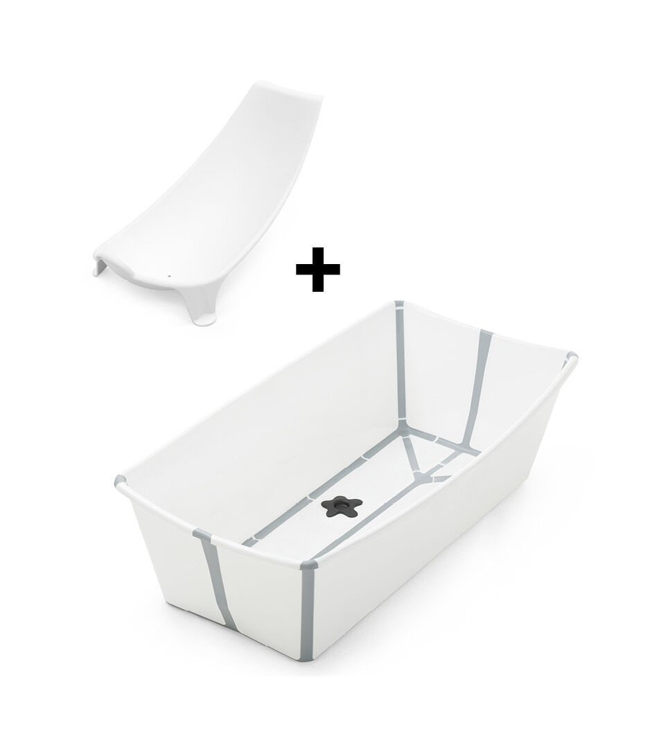 Stokke® Flexi Bath® V2 XL Foldable Bath Tub Transparent Green Stokke -  Babyshop