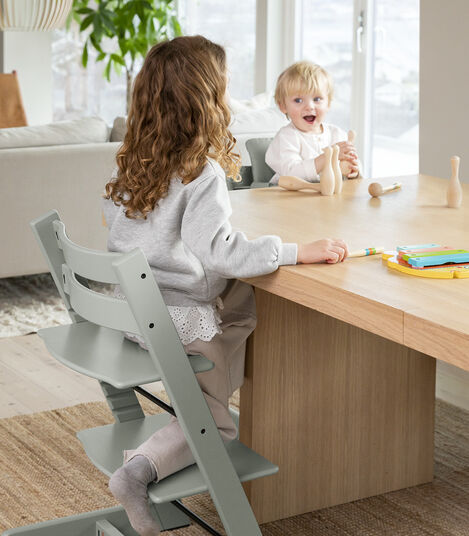 How to use the Stokke Tripp Trapp chair at a kitchen island? - BoosterMe