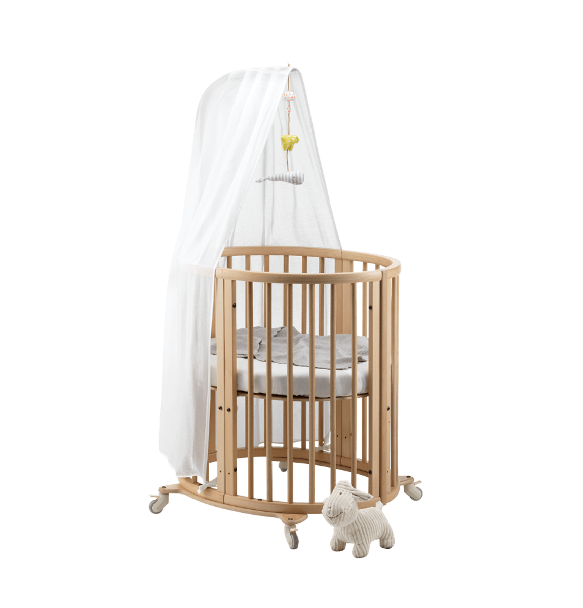 small oval crib