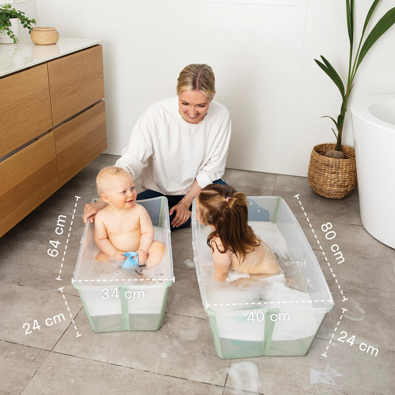 nep Seminarie beeld Groot babybadje | Extra groot Flexi Bath® | Stokke®
