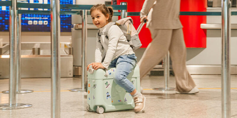 Kids Ride-On Suitcases Bags - USA Travel Stokke® 