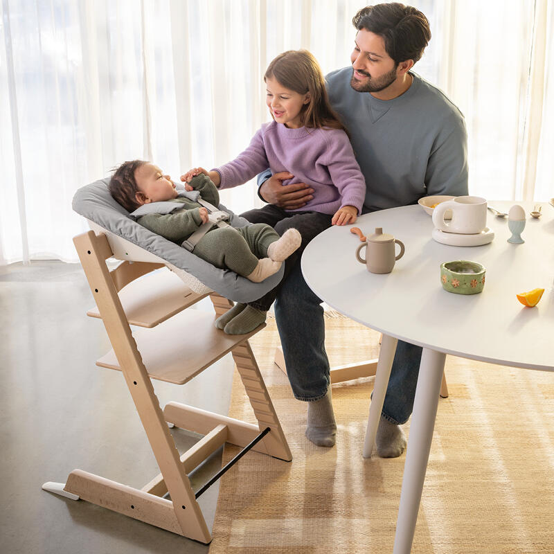 Tripp Trapp chair for children in wood (green), Stokke