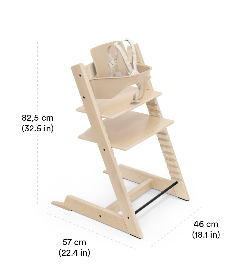 Stokke Tripp Trapp Toddler High Chair: Adjustable High Chair