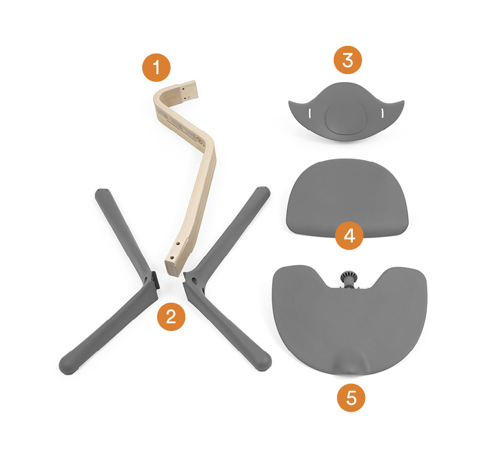 Stokke® Nomi® Chair. What is included.